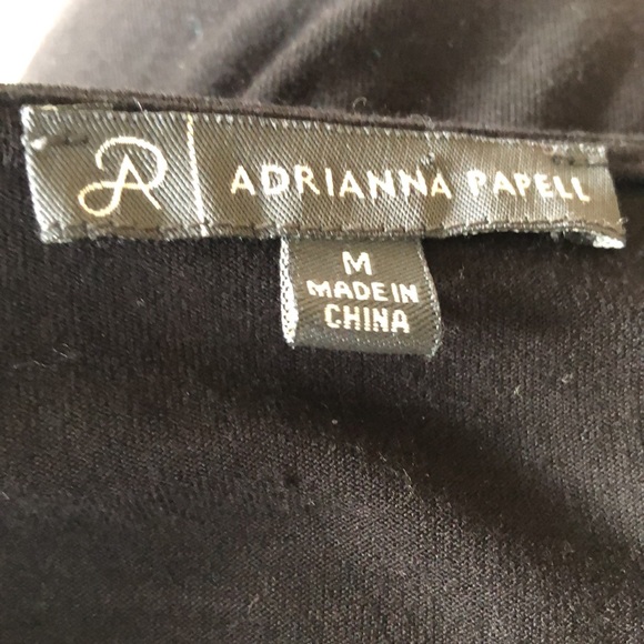 AdriennePapel black embroidered boho top - Picture 5 of 8